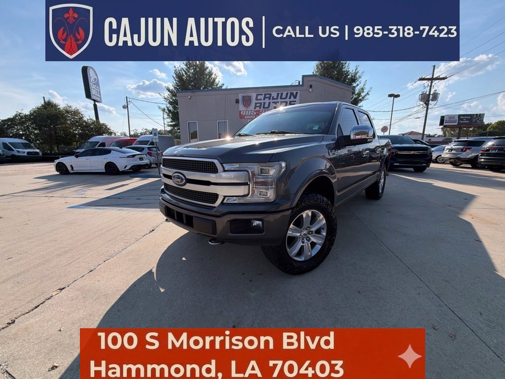 Used 2019 Ford F150 Platinum w/ Equipment Group 701A Luxury AWD/4WD image 2