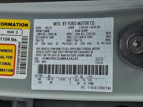 Used 2021 Ford Bronco Sport Outer Banks image 26