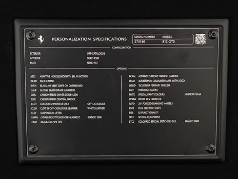 Used 2022 Ferrari 812 GTS RWD image 54