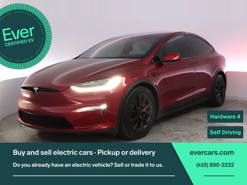 Used 2023 Tesla Model X Plaid AWD/4WD image 1