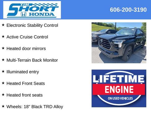 Used 2024 Toyota Sequoia 4WD image 9