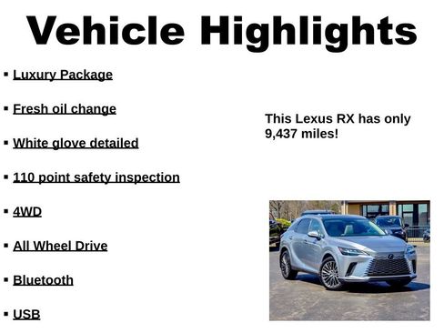 Used 2024 Lexus RX 350 AWD w/ Convenience Package image 43