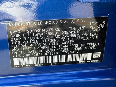 Certified 2025 Acura ADX A-Spec AWD/4WD image 30
