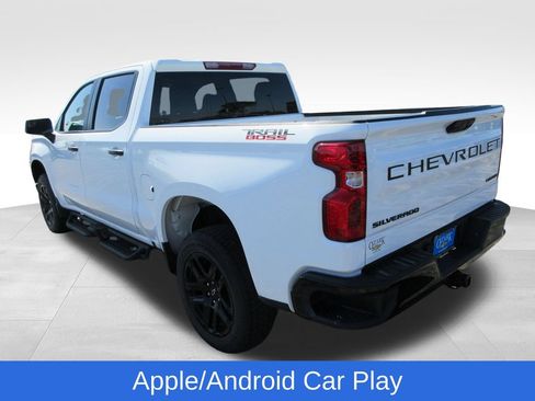 Certified 2024 Chevrolet Silverado 1500 Custom Trail Boss w/ LPO, Dark Essentials Package AWD/4WD image 3