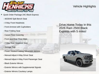 New 2026 RAM 2500 Tradesman