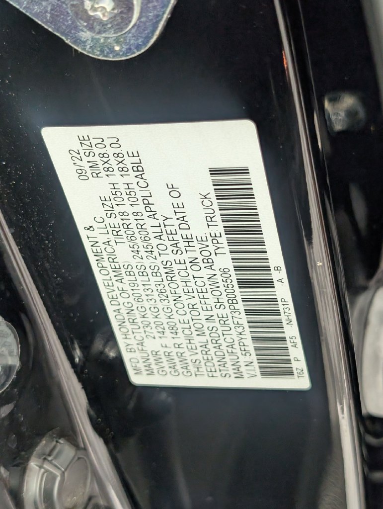 Used 2023 Honda Ridgeline RTL-E image 37