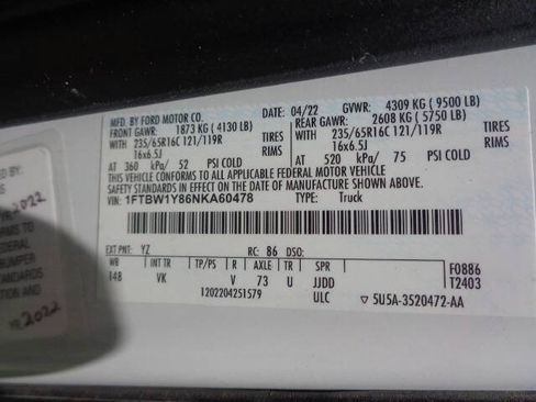 Used 2022 Ford Transit 350 Low Roof RWD image 29
