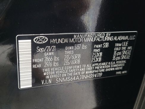Used 2022 Hyundai Santa Fe SEL w/ Convenience Package FWD image 33