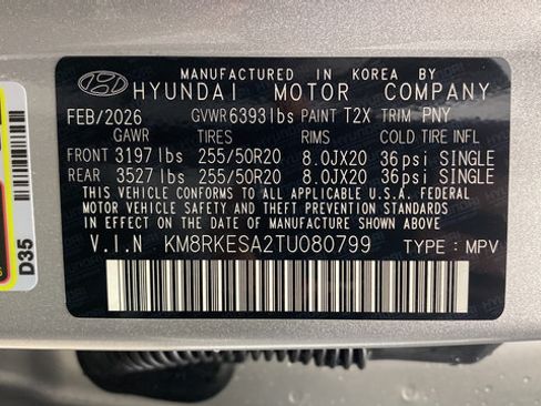 New 2026 Hyundai Palisade Limited AWD/4WD image 27
