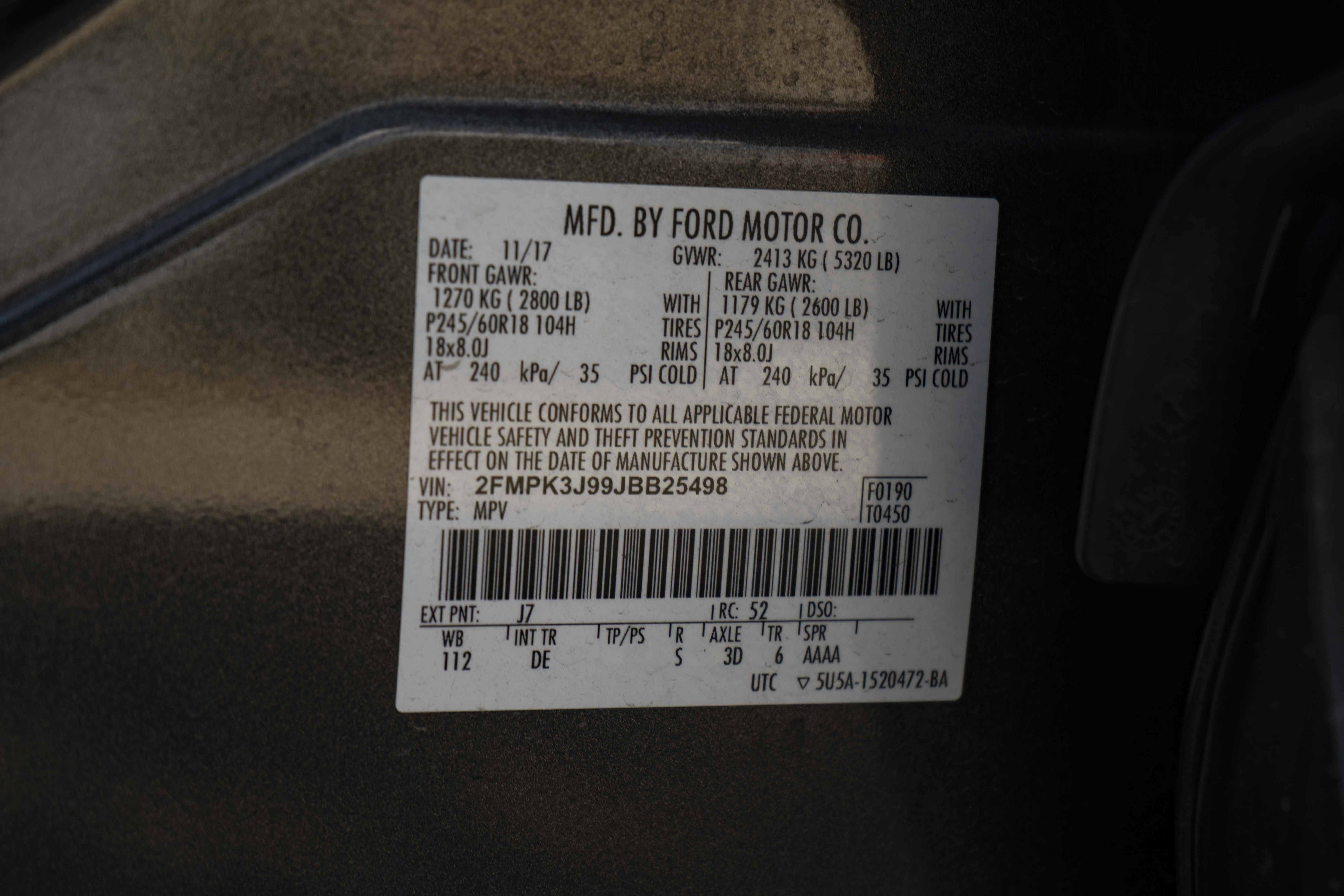 Used 2018 Ford Edge SEL FWD image 41