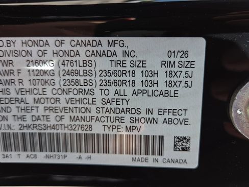 New 2026 Honda CR-V EX image 26