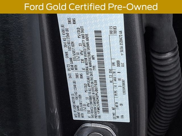 Certified 2023 Ford Escape Active AWD/4WD image 30