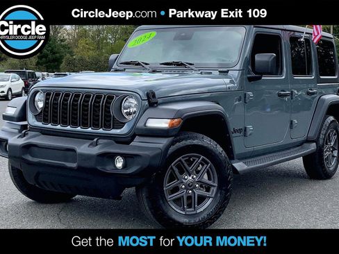 Certified 2024 Jeep Wrangler Unlimited Sport AWD/4WD image 1