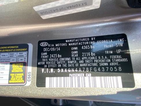 Used 2015 Kia Optima EX w/ EX Premium Package FWD image 25