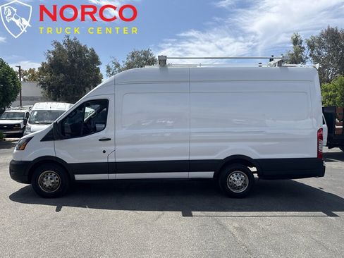 Used 2023 Ford Transit 350 148 High Roof Extended w/ Fleet Safety Package RWD image 5