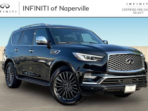Used 2022 INFINITI QX80 Sensory w/ Cargo Package AWD/4WD image 1