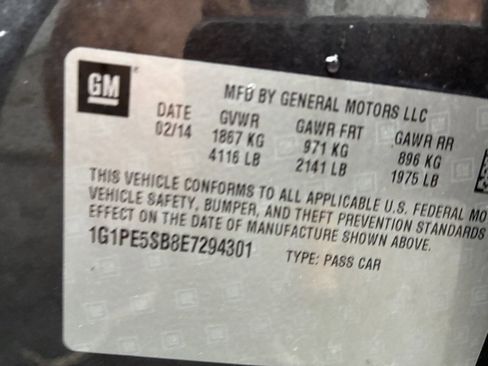 Used 2014 Chevrolet Cruze LT FWD image 16