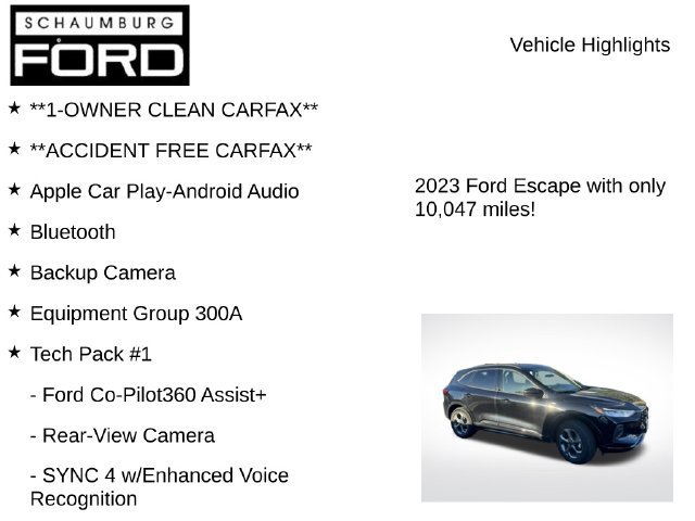Used 2023 Ford Escape ST-Line w/ Tech Pack #1 AWD/4WD image 7