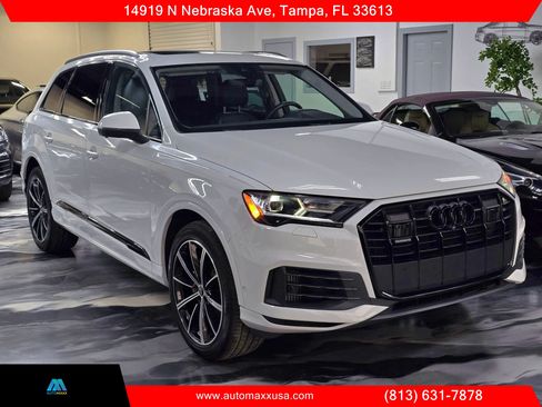 Used 2021 Audi Q7 3.0T Premium Plus w/ Executive Package AWD/4WD image 1
