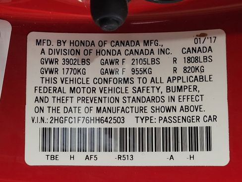Used 2017 Honda Civic EX-L image 33