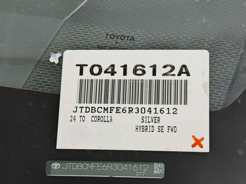 Certified 2024 Toyota Corolla SE FWD image 44