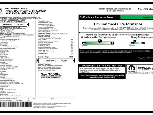 Used 2025 RAM ProMaster 3500 image 3