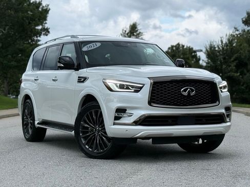 Used 2021 INFINITI QX80 Premium Select w/ Cargo Package RWD image 2