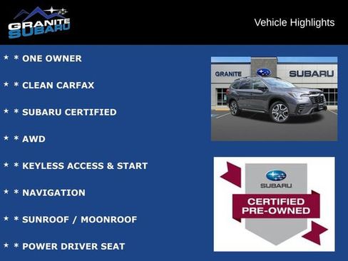 Used 2025 Subaru Ascent Limited AWD/4WD image 2