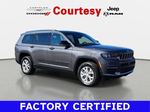 Certified 2023 Jeep Grand Cherokee L Limited AWD/4WD image 1