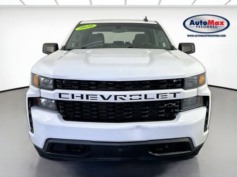 Used 2020 Chevrolet Silverado 1500 Custom w/ Custom Value Package AWD/4WD image 6