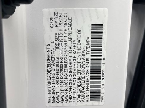 Used 2025 Honda Odyssey Sport-L image 11