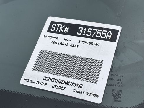 Certified 2024 Honda HR-V Sport image 4