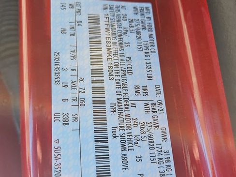 Used 2021 Ford F150 Lariat image 21