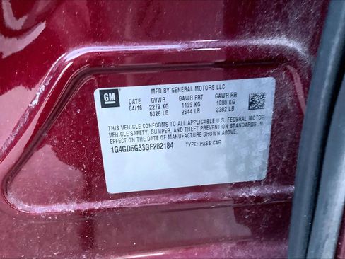 Used 2016 Buick LaCrosse Premium w/ Driver Confidence Package #1 image 37