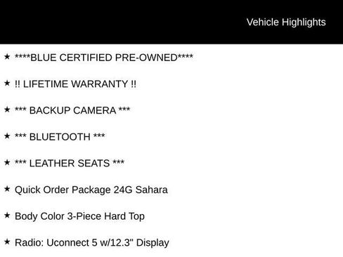 Used 2025 Jeep Wrangler Unlimited Sahara AWD/4WD image 47