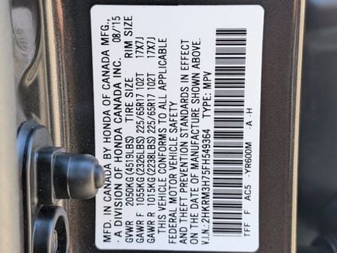 Used 2015 Honda CR-V EX-L image 27