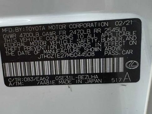 Used 2021 Lexus IS 350 F Sport image 36