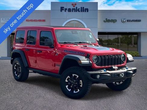 Used 2024 Jeep Wrangler Unlimited Rubicon 4xe w/ Capability Package AWD/4WD image 1
