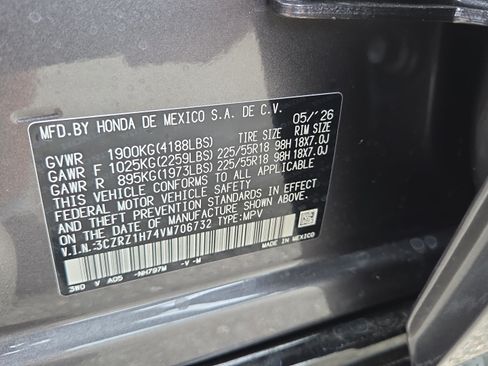 New 2027 Honda HR-V EX-L image 34