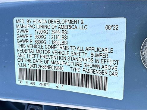 Used 2022 Honda Civic Sport image 35