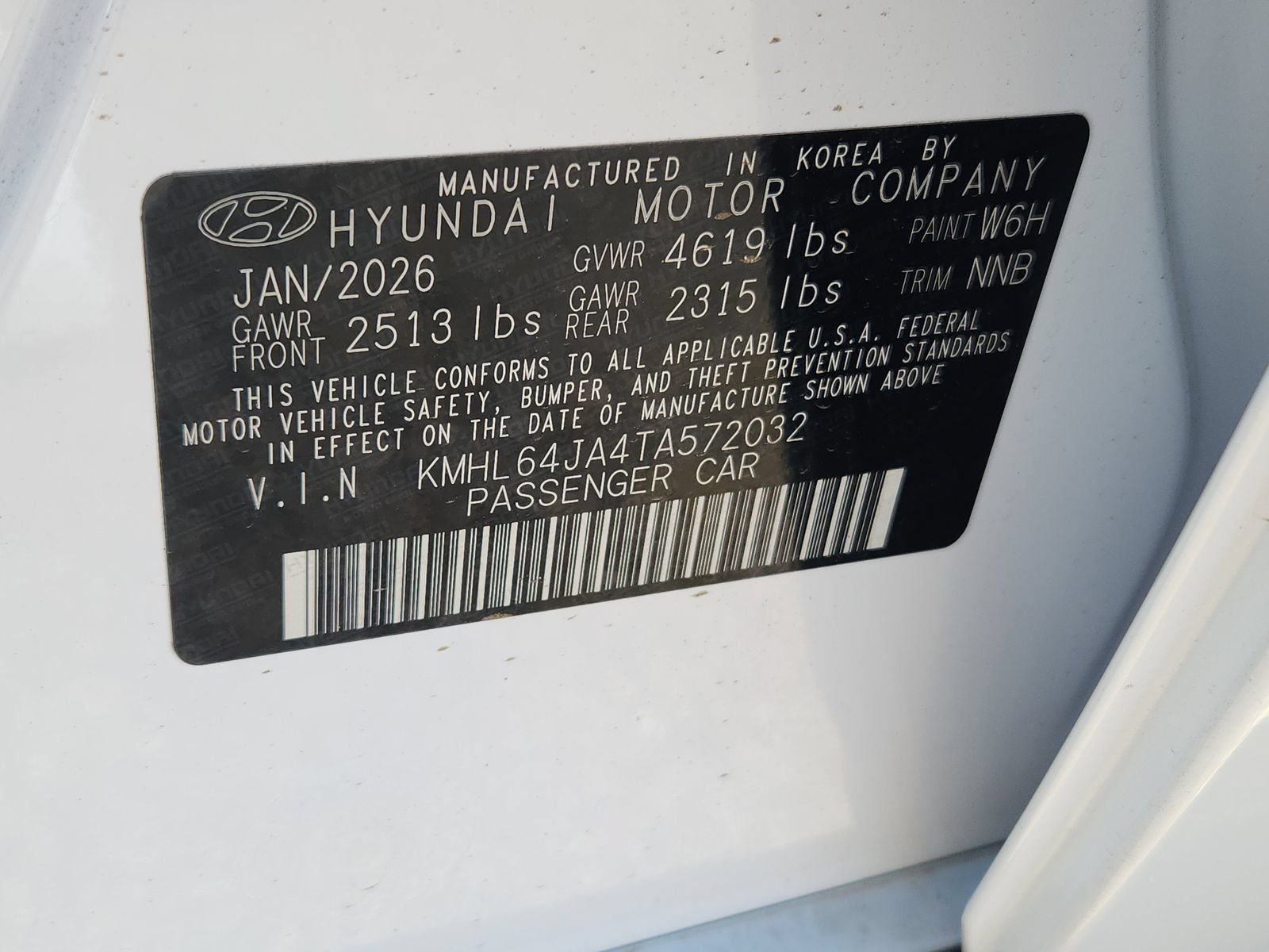 New 2026 Hyundai Sonata SEL AWD/4WD image 13