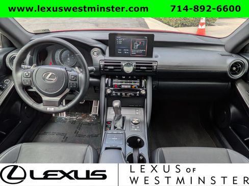 Certified 2024 Lexus IS 350 F Sport w/ Accessory Package RWD image 15