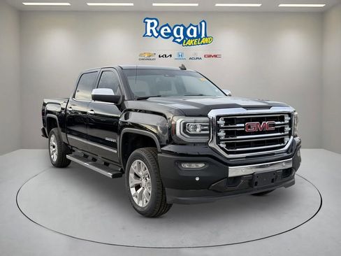 Used 2018 GMC Sierra 1500 SLT w/ Enhanced Driver Alert Package RWD image 1