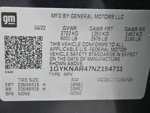 Used 2022 Cadillac XT5 Luxury FWD image 26