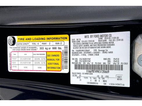 Used 2019 Ford Mustang Coupe w/ Ecoboost Performance Package image 26