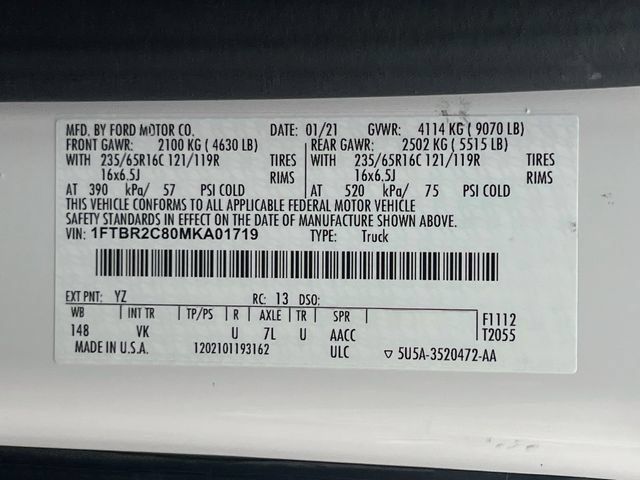 Used 2021 Ford Transit 250 Medium Roof AWD image 30