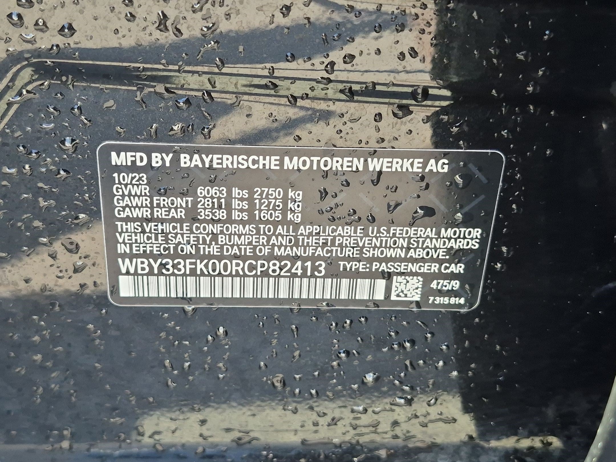 Certified 2024 BMW i5 eDrive40i w/ Premium Package RWD image 35