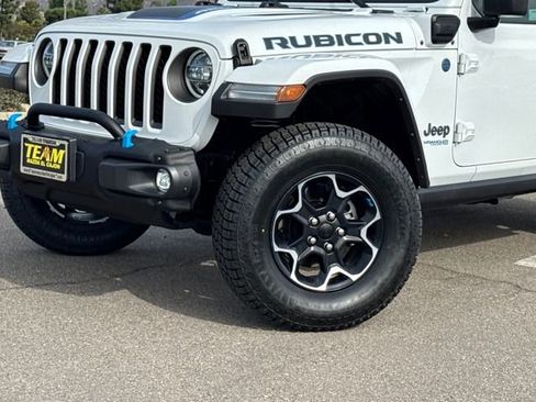 Used 2022 Jeep Wrangler Unlimited Rubicon 4xe w/ Steel Bumper Group image 4