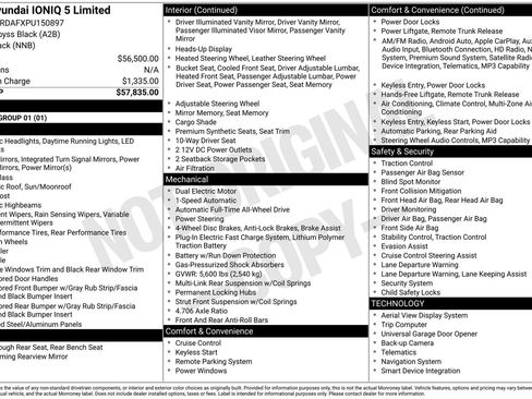 Used 2023 Hyundai Ioniq 5 Limited AWD/4WD image 30