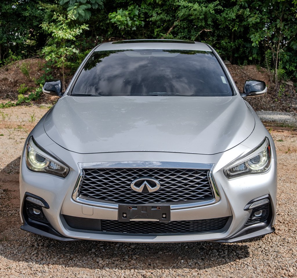 Used 2019 INFINITI Q50 Red Sport 400 AWD/4WD image 8